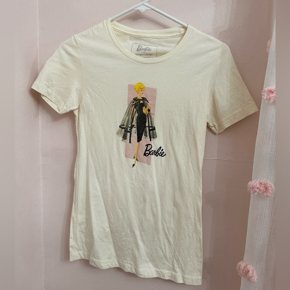BARBIE X UNIQUE VINTAGE Womens Top - Picture 2 of 5